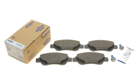 Фото 2 - Тормозные колодки ICER 181702-701 (181702701)