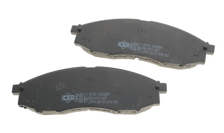 Фото 2 - Тормозные колодки ICER 181703