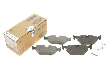 Фото 2 - Гальмівні колодки ICER 181707