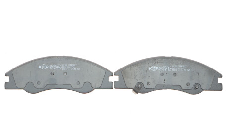 Фото 3 - Гальмівні колодки ICER 181708