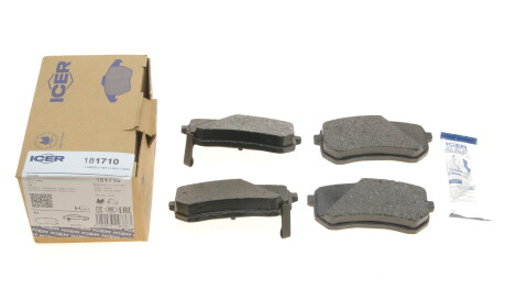 Фото 2 - Гальмівні колодки ICER 181710