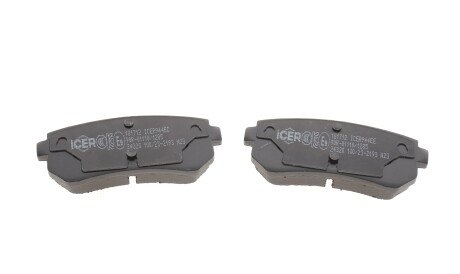 Фото 2 - Гальмівні колодки ICER 181712