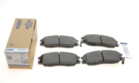 Фото 2 - Гальмівні колодки ICER 181714