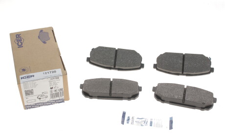 Фото 4 - Гальмівні колодки ICER 181720