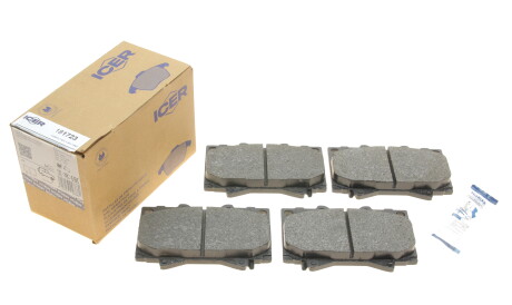 Фото 2 - Гальмівні колодки ICER 181723