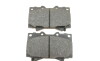 Комплект тормозных колодок, дисковый тормоз - ICER 181723 (фото 4)