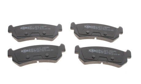 Фото 2 - Гальмівні колодки ICER 181727