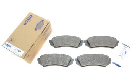 Фото 2 - Гальмівні колодки ICER 181734