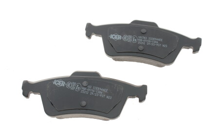 Фото 3 - Тормозные колодки ICER 181743