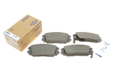 Фото 2 - Гальмівні колодки ICER 181745