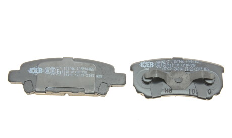 Фото 3 - Гальмівні колодки ICER 181746