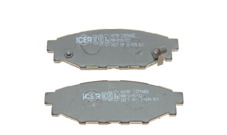 Фото 3 - Гальмівні колодки ICER 181759