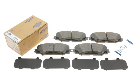 Фото 2 - Тормозные колодки ICER 181760