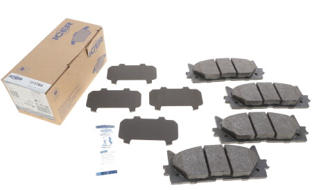 Фото 2 - Гальмівні колодки ICER 181764