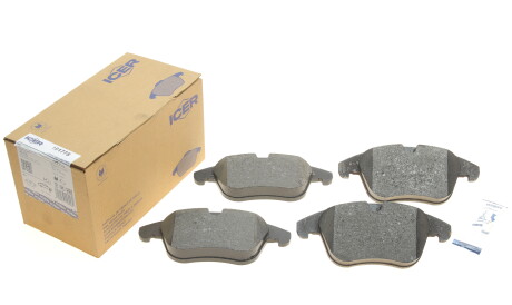 Фото 2 - Гальмівні колодки ICER 181775