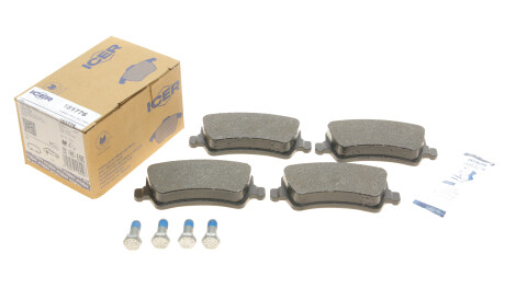 Фото 2 - Гальмівні колодки ICER 181776