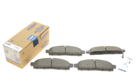 Фото 2 - Тормозные колодки ICER 181784