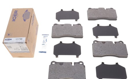 Фото 2 - Тормозные колодки ICER 181788