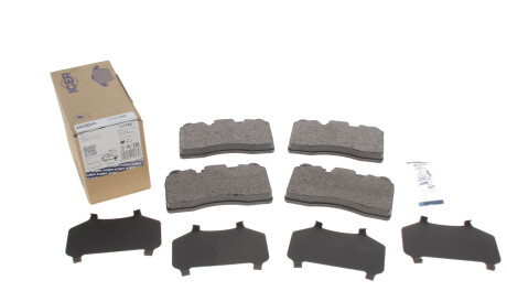 Фото 2 - Гальмівні колодки ICER 181789