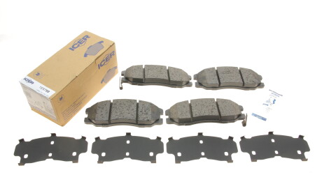 Фото 2 - Тормозные колодки ICER 181798