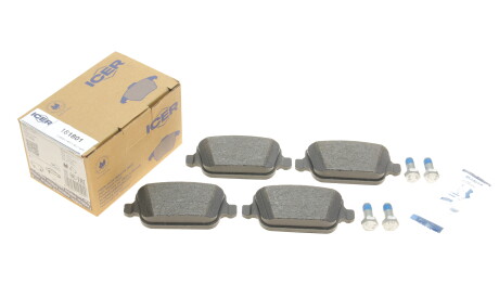 Фото 2 - Гальмівні колодки ICER 181801