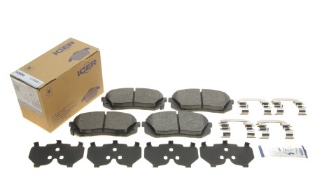 Фото 2 - Гальмівні колодки ICER 181826-201 (181826201)