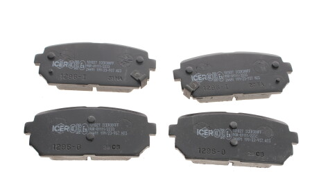 Фото 2 - Тормозные колодки ICER 181827