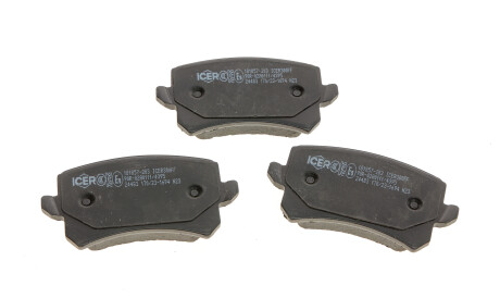 Фото 2 - Гальмівні колодки ICER 181857-203 (181857203)