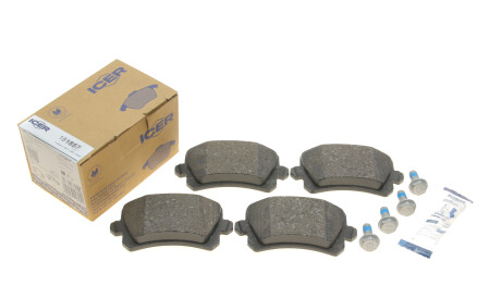 Фото 2 - Тормозные колодки ICER 181857