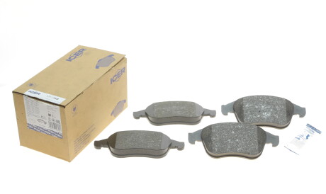 Фото 2 - Гальмівні колодки ICER 181859