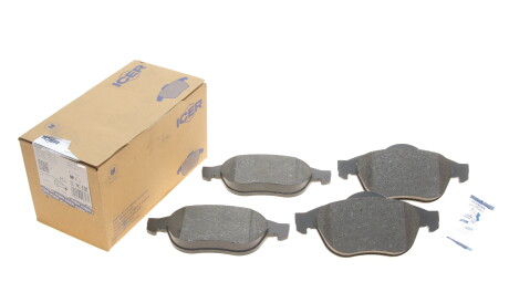 Фото 2 - Гальмівні колодки ICER 181861