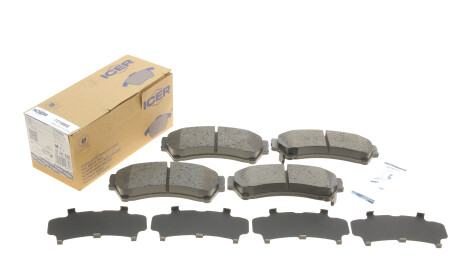 Фото 2 - Тормозные колодки ICER 181868