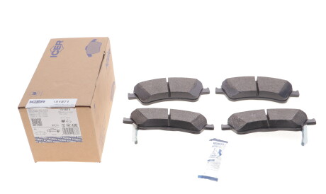 Фото 2 - Тормозные колодки ICER 181871