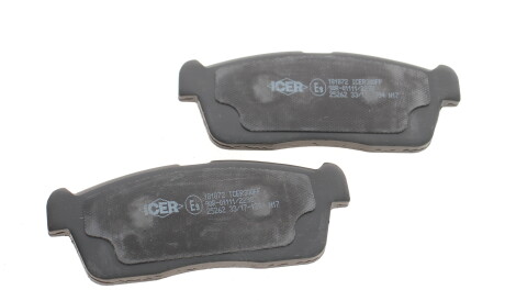 Фото 2 - Гальмівні колодки ICER 181872