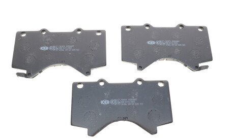 Фото 3 - Гальмівні колодки ICER 181874