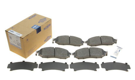 Фото 2 - Тормозные колодки ICER 181876