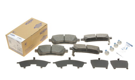 Фото 2 - Тормозные колодки ICER 181881