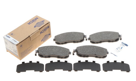 Фото 2 - Гальмівні колодки ICER 181882-200 (181882200)