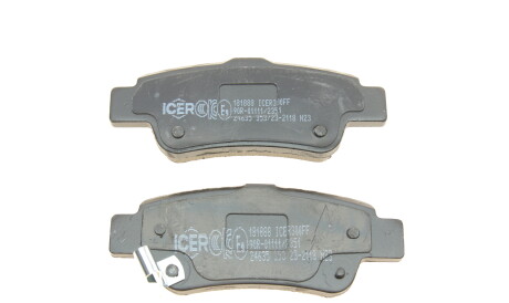 Фото 3 - Гальмівні колодки ICER 181888
