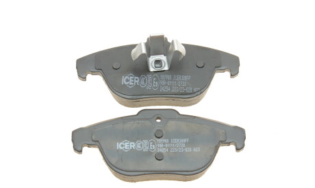 Фото 3 - Тормозные колодки ICER 181900