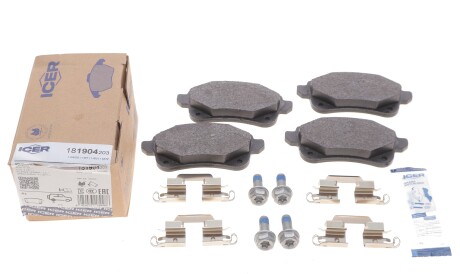 Фото 2 - Гальмівні колодки ICER 181904-203 (181904203)