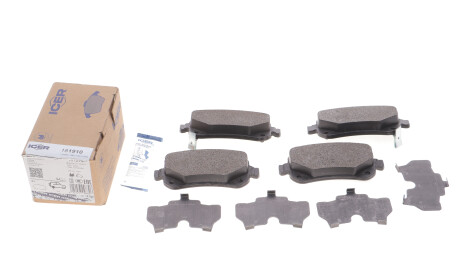 Фото 2 - Гальмівні колодки ICER 181910