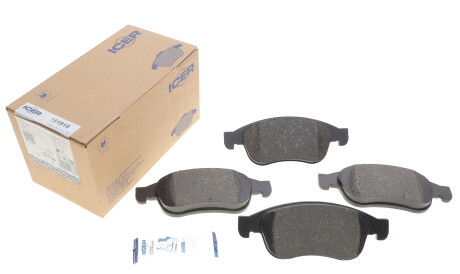 Фото 2 - Гальмівні колодки ICER 181915