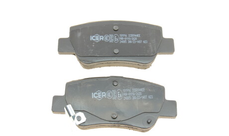 Фото 3 - Гальмівні колодки ICER 181916