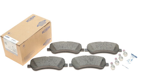 Фото 2 - Тормозные колодки ICER 181917