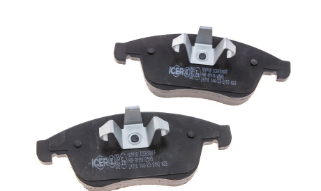 Фото 3 - Гальмівні колодки ICER 181918