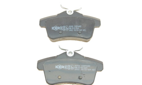 Фото 3 - Тормозные колодки ICER 181928