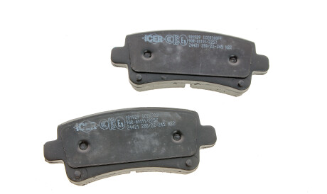 Фото 2 - Гальмівні колодки ICER 181929