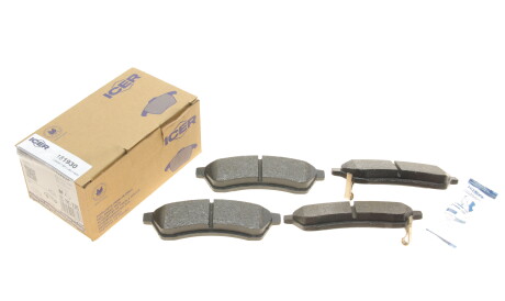 Фото 2 - Гальмівні колодки ICER 181930