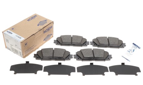Фото 2 - Тормозные колодки ICER 181938